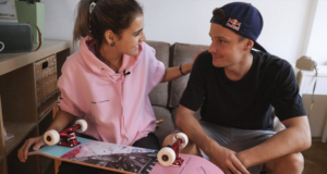 Talentovaný Hrabanec na olympiádě. Ani ve snu by mě nenapadlo že zde budu moci skejtovat